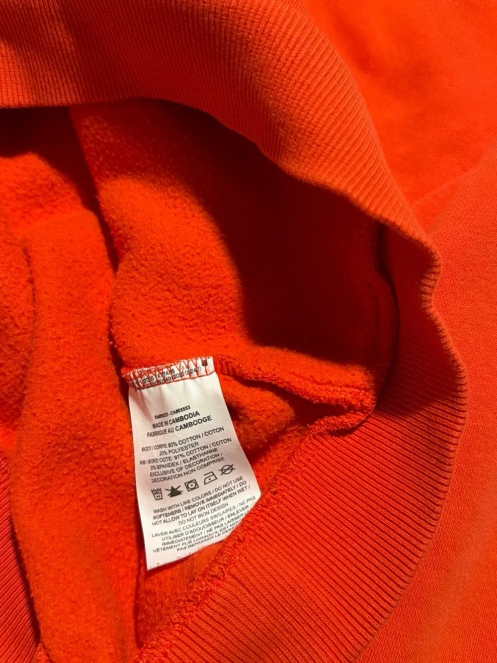 Nike Kids Red CR7 Hoodie with Gold Swoosh